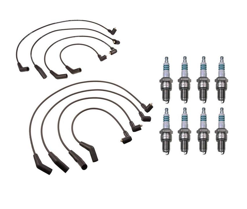 Audi Land Rover Ignition Wire Kit (8 Pieces) 101000039AB - Denso